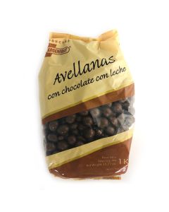 AVELLANAS CON CHOCOLATE x 1 KG.